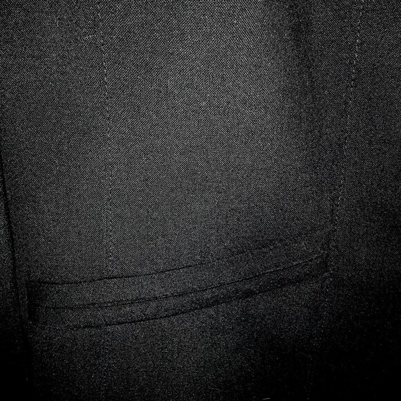 Ann Taylor SZ 8 Black Wool Blend Lined Jacket Suit Blazer Business Never Worn - Picture 8 of 8